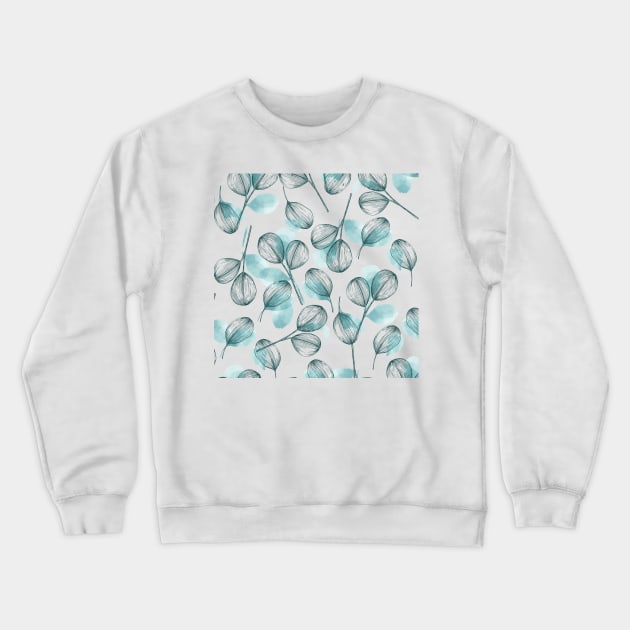 Floral Soft Pattern Crewneck Sweatshirt by Inspired-DS